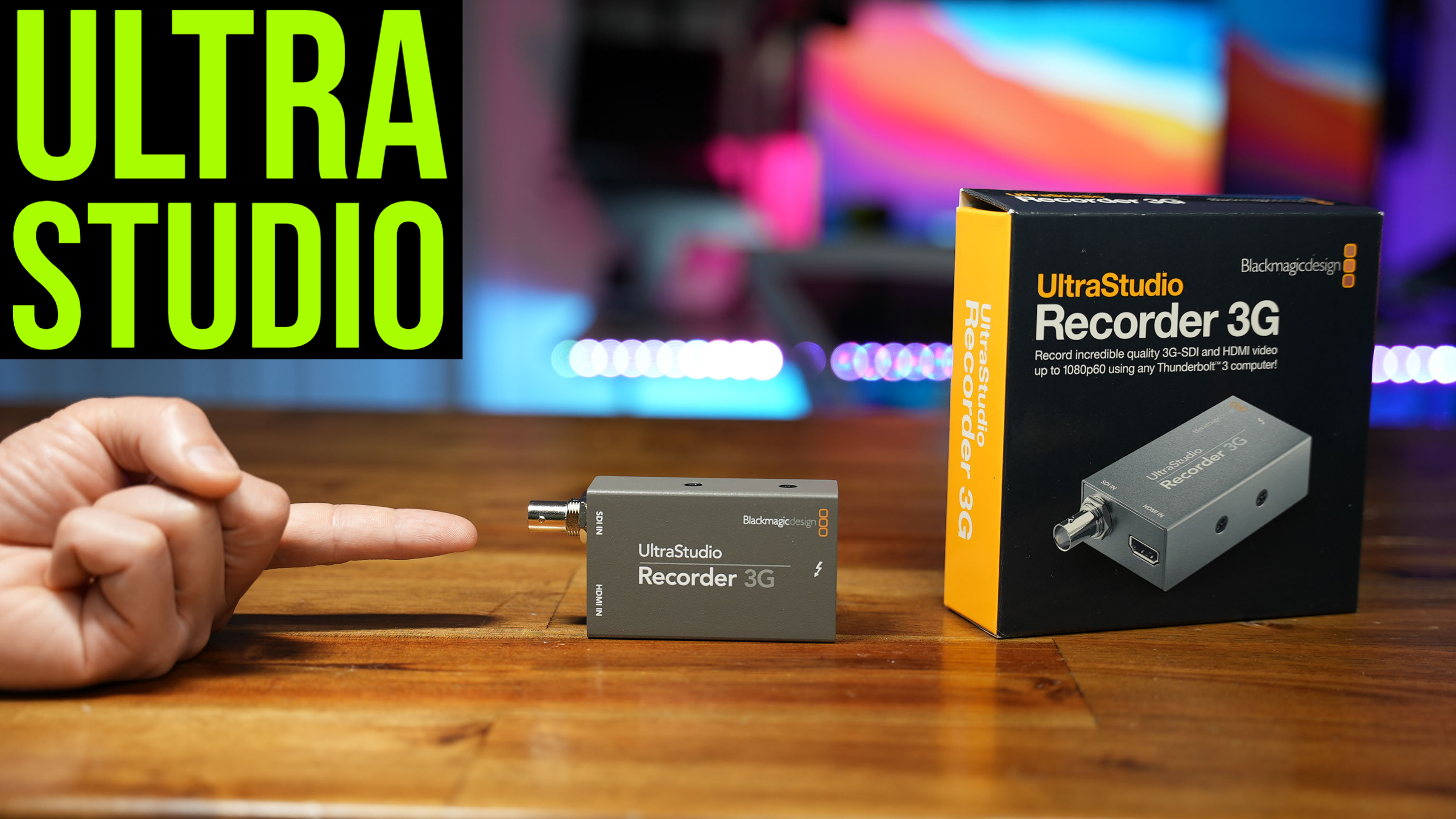 Watch Blackmagic UltraStudio 3G Recorder on Amazon Live